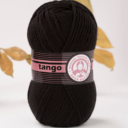 Tango Hand Knitting Yarn Black - Kristal Wool