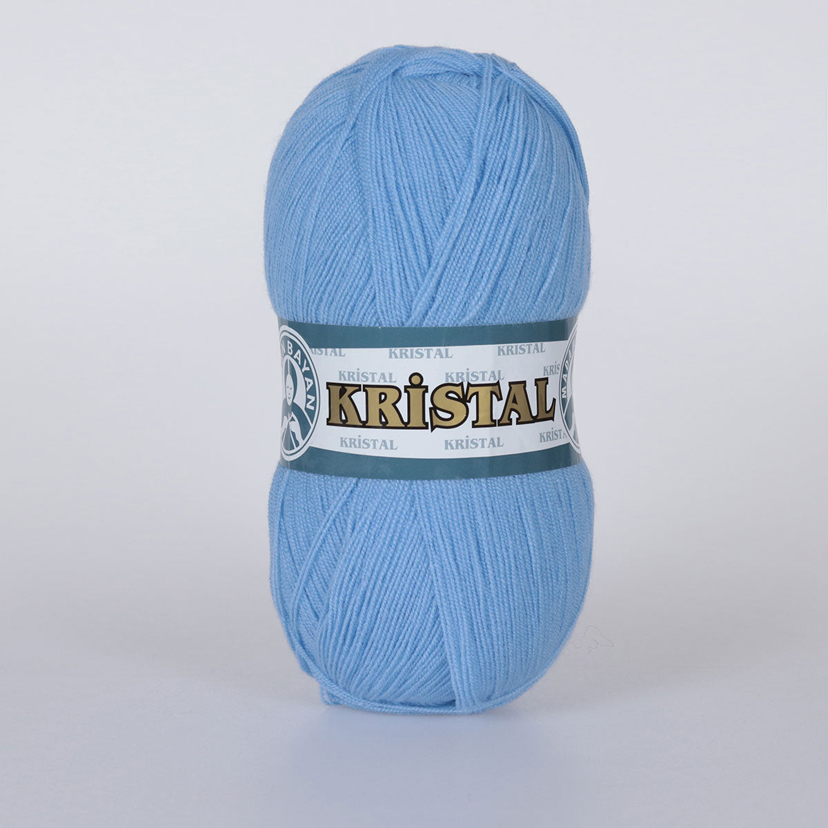 Kristal Hand Knitting Yarn Light Blue - Kristal Wool