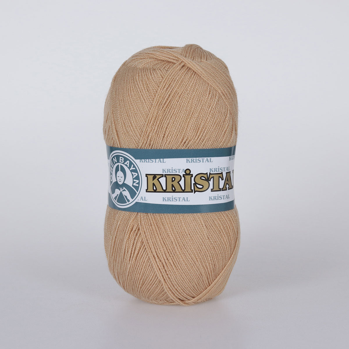 Kristal Hand Knitting Yarn Brown - Kristal Wool