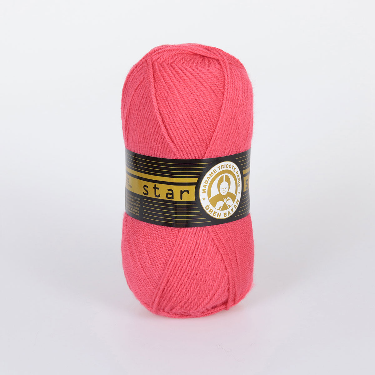 Star Hand Knitting Yarn Dark Pink 100 g - Kristal Wool