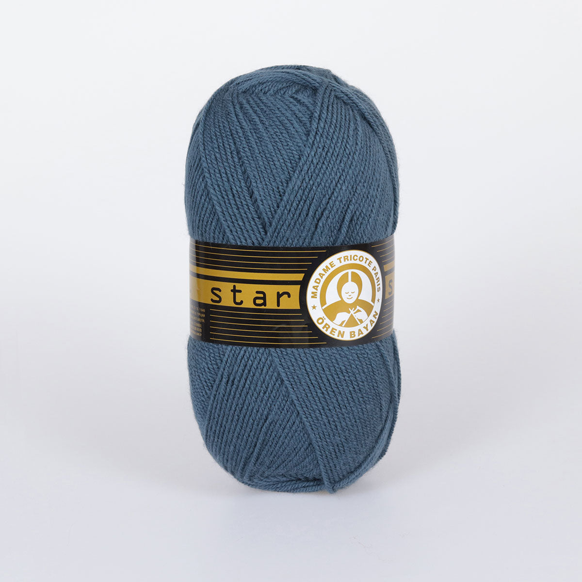 Star Hand Knitting Yarn Soft Blue 100 g - Kristal Wool