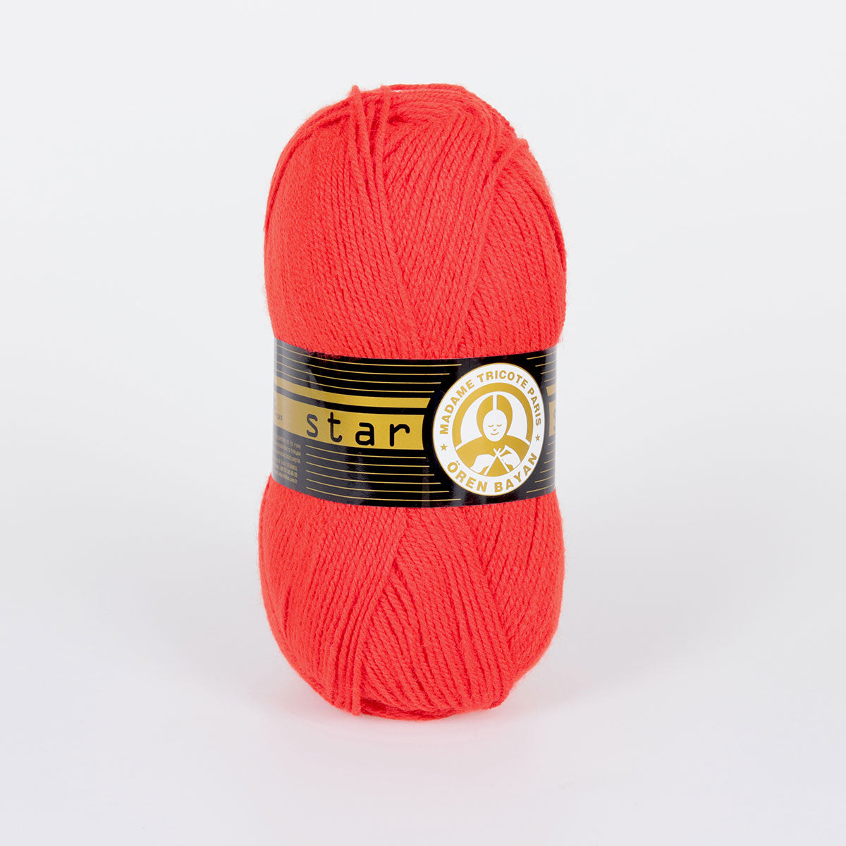 Star Hand Knitting Yarn Red 100 g - Kristal Wool