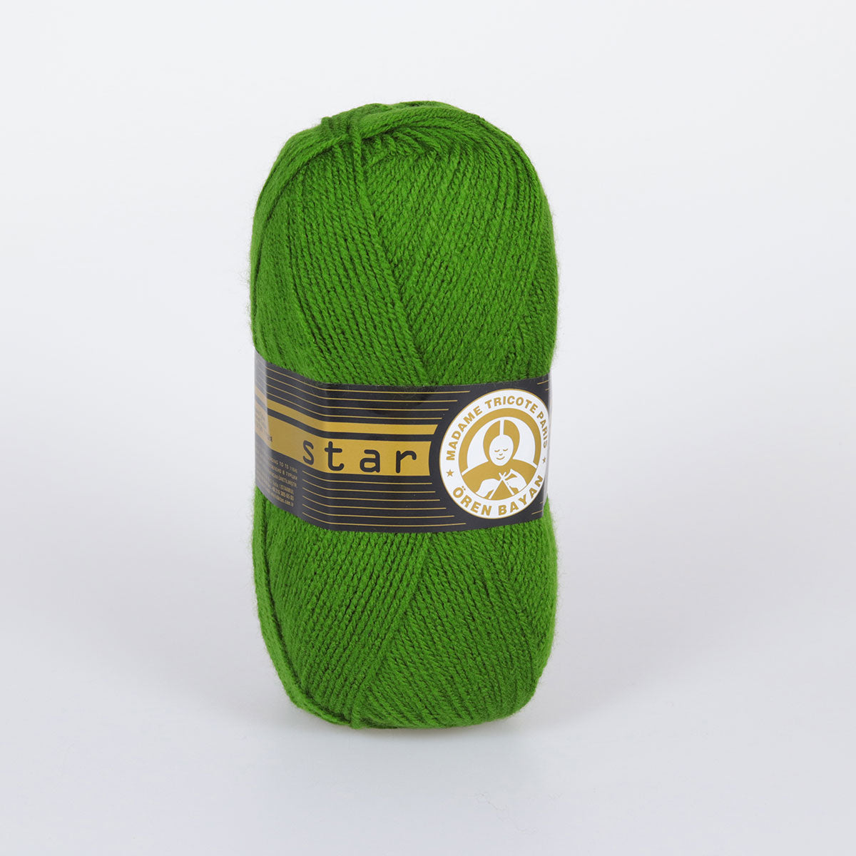 Star Hand Knitting Yarn Green 100 g - Kristal Wool