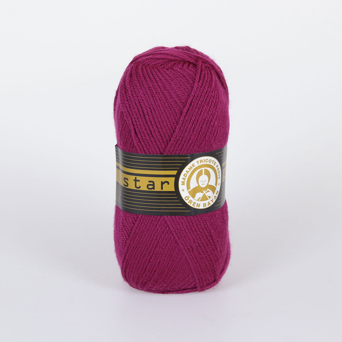 Star Hand Knitting Yarn Dark Purple 100 g - Kristal Wool