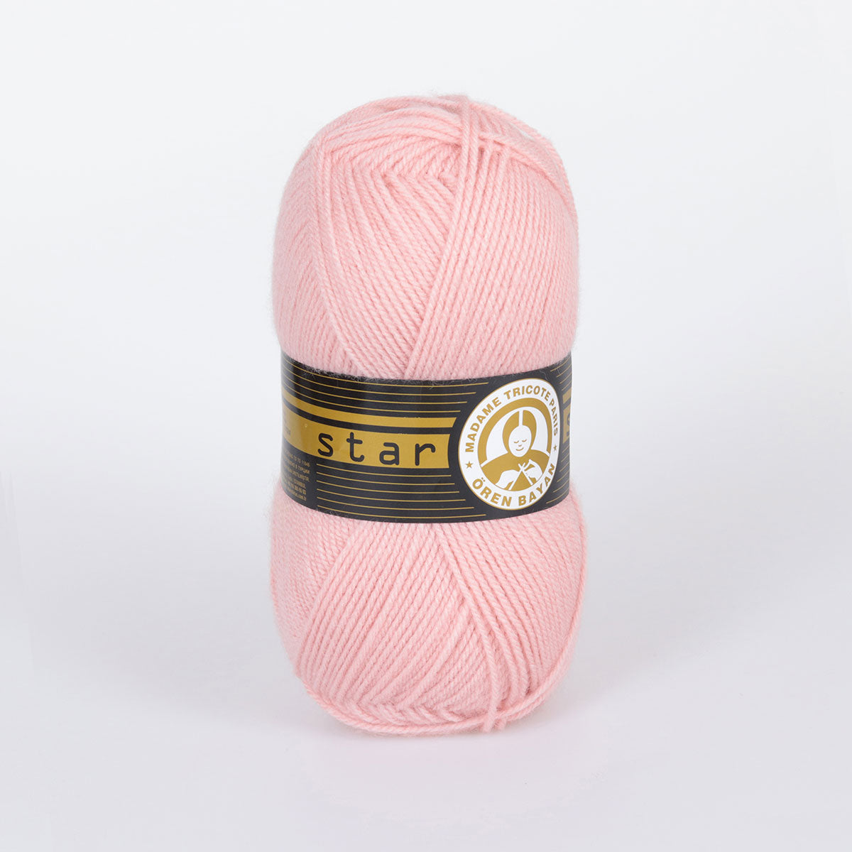 Star Hand Knitting Yarn Pink 100 g - Kristal Wool