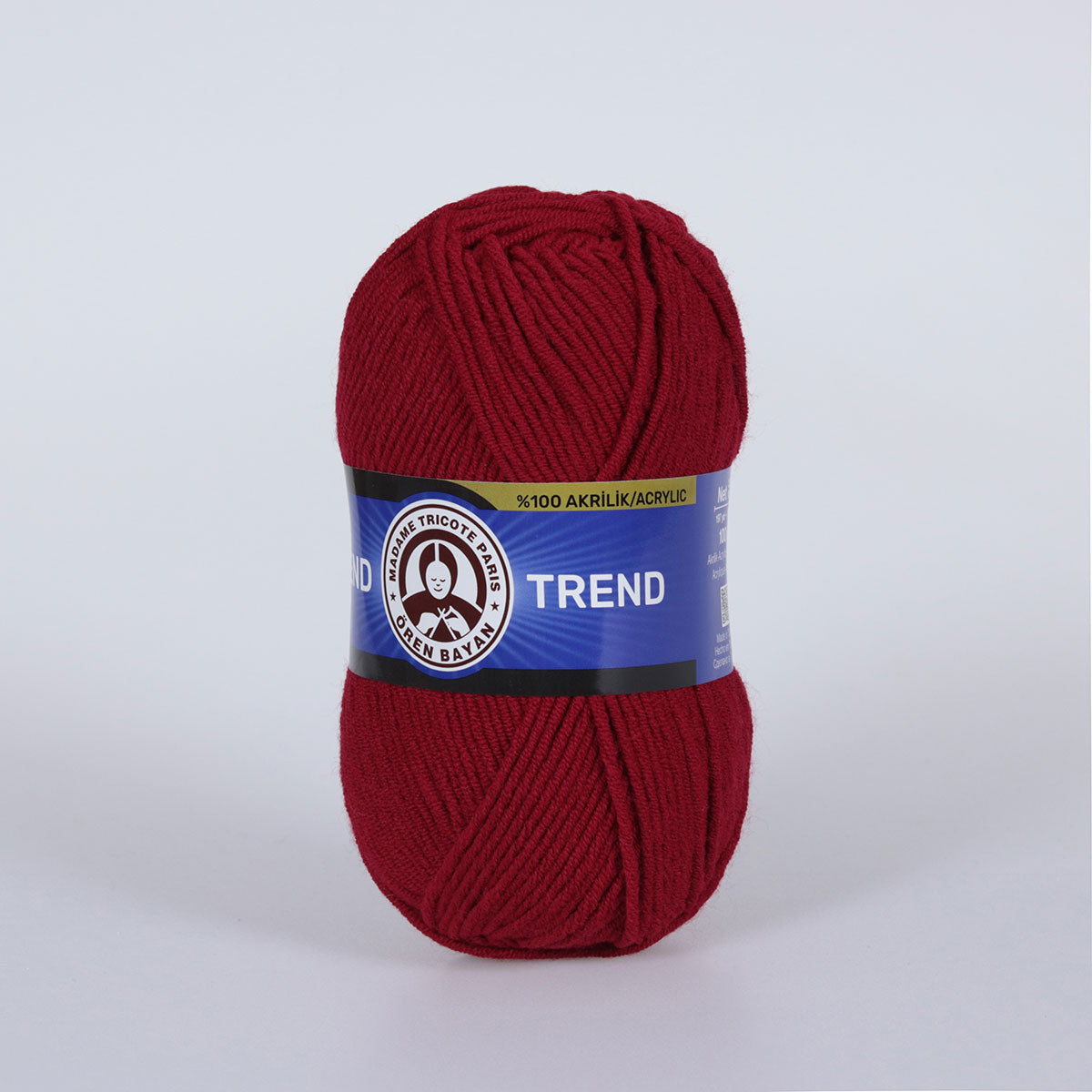 Trend Hand Knitting Yarn Red - Kristal Wool