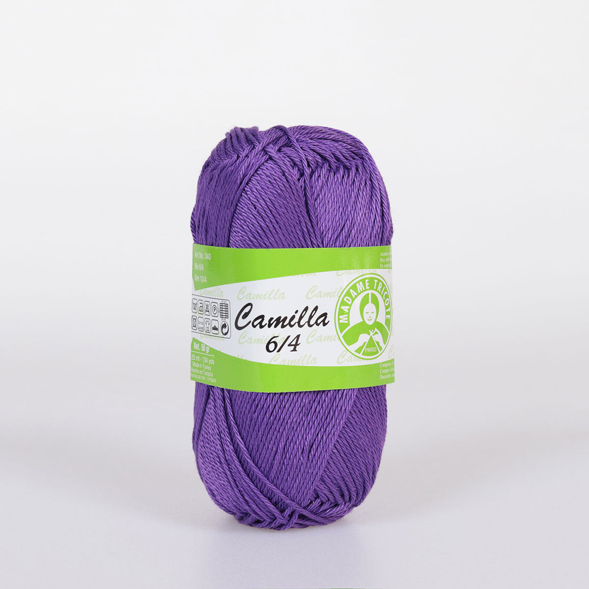 Camilla Hand Knitting Yarn Purple - Kristal Wool