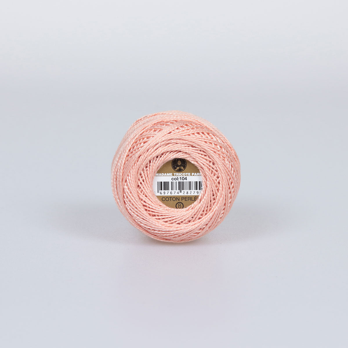 Madame Tricote Paris Hand Knitting Cotton Yarn Pink (10 x 10g Pack)