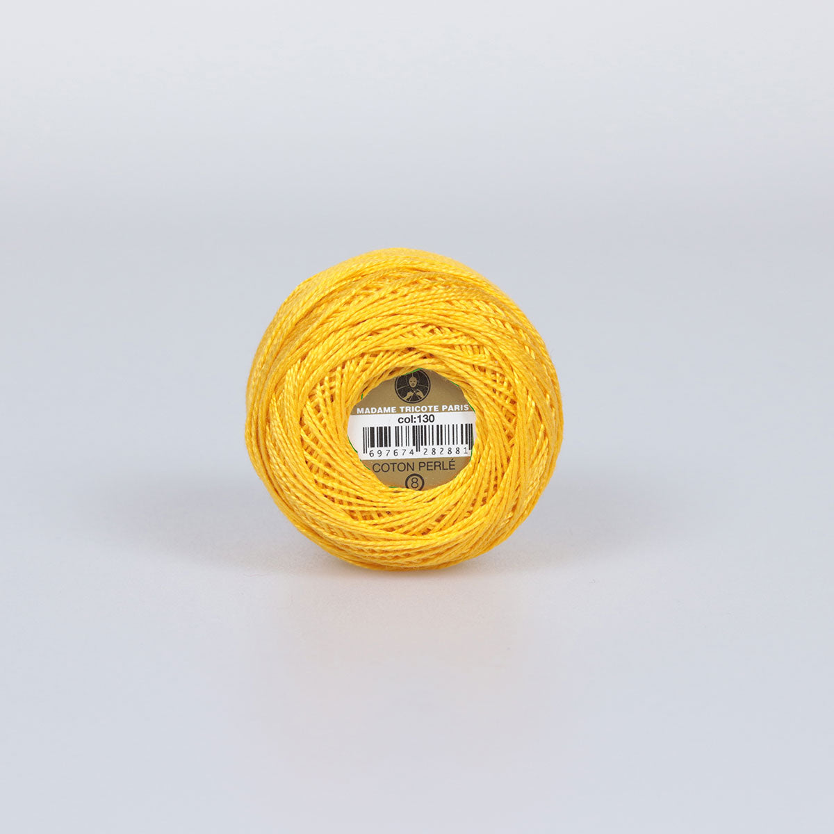 Madame Tricote Paris Hand Knitting Cotton Yarn Orange (10 x 10g Pack)