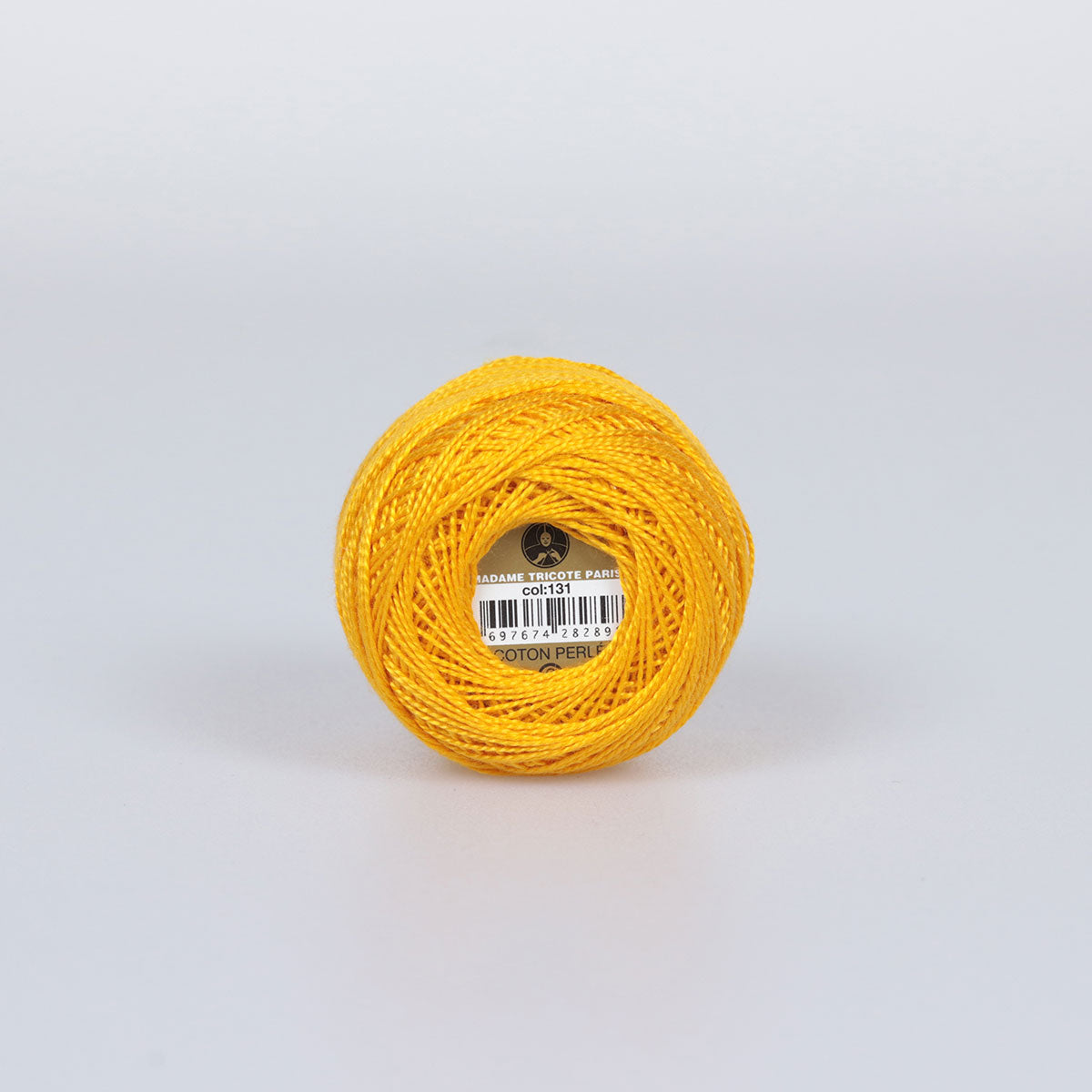 Madame Tricote Paris Hand Knitting Cotton Yarn Orange (10 x 10g Pack)