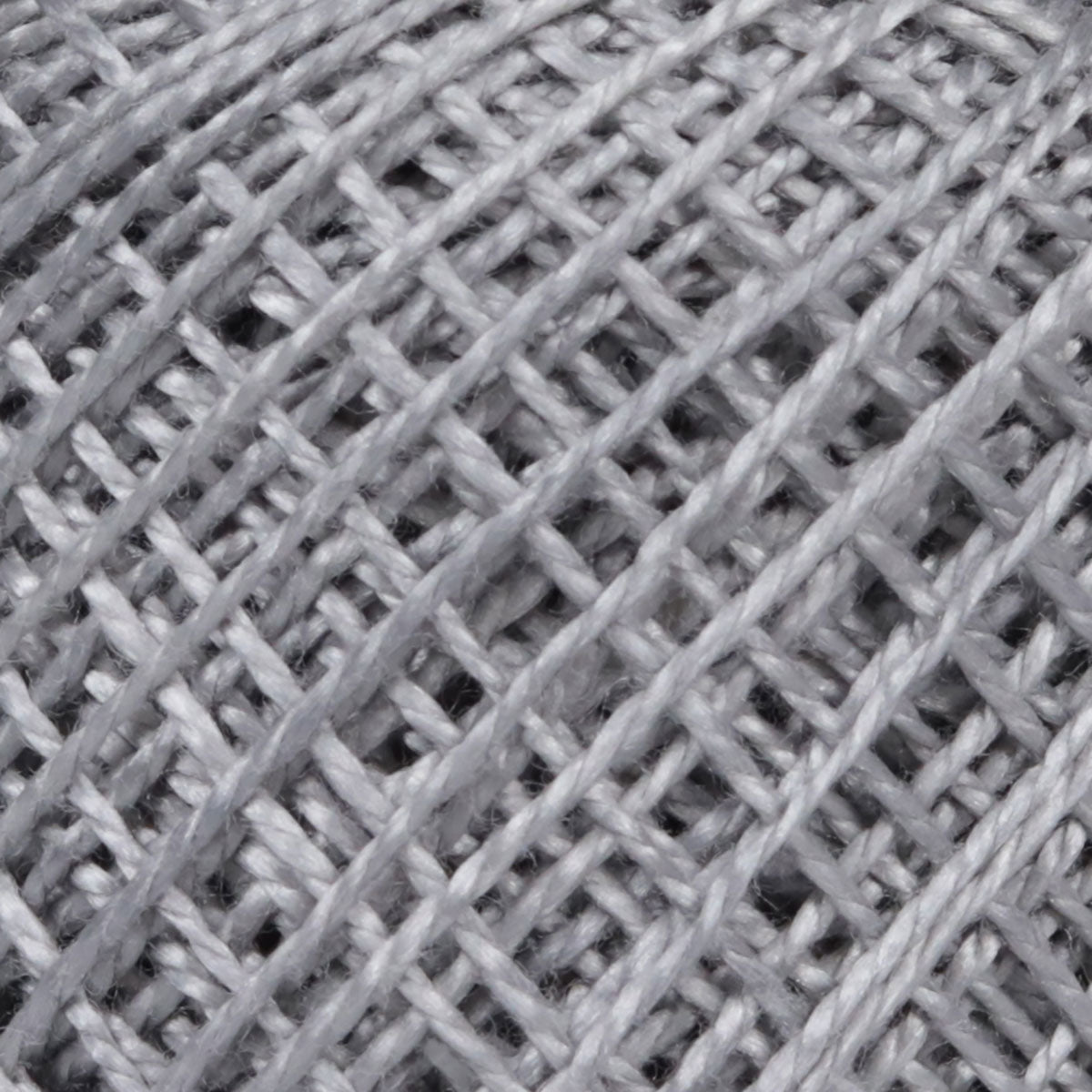 Madame Tricote Paris Hand Knitting Cotton Yarn Grey (10 x 10g Pack)