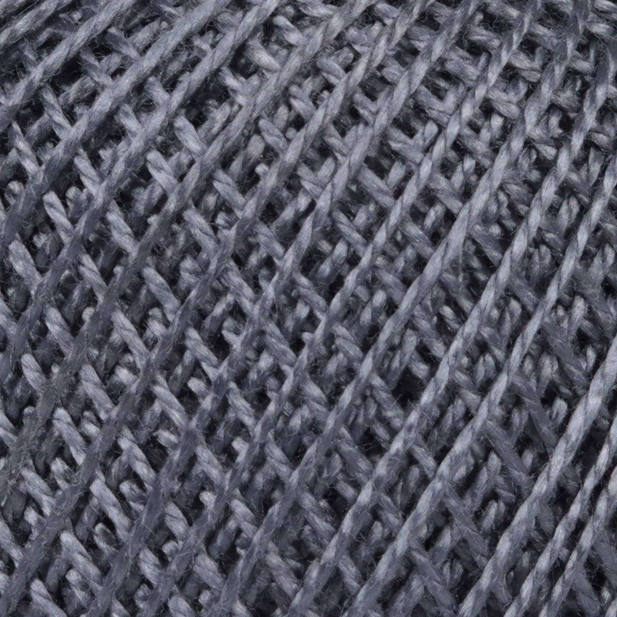 Madame Tricote Paris Hand Knitting Cotton Yarn Dark Grey (10 x 10g Pack)