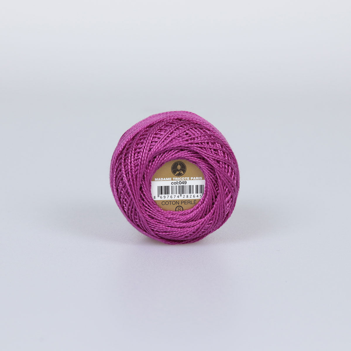 Madame Tricote Paris Hand Knitting Cotton Yarn Pink (10 x 10g Pack)