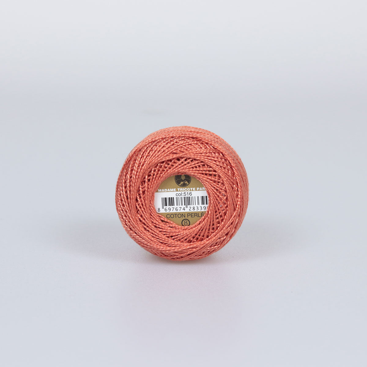 Madame Tricote Paris Hand Knitting Cotton Yarn Red (10 x 10g Pack)