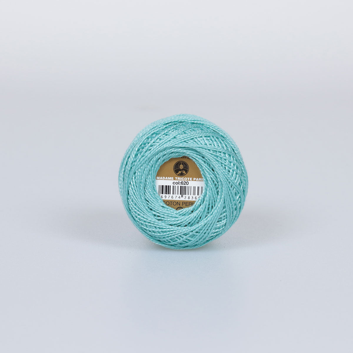 Madame Tricote Paris Hand Knitting Cotton Yarn Blue (10 x 10g Pack)