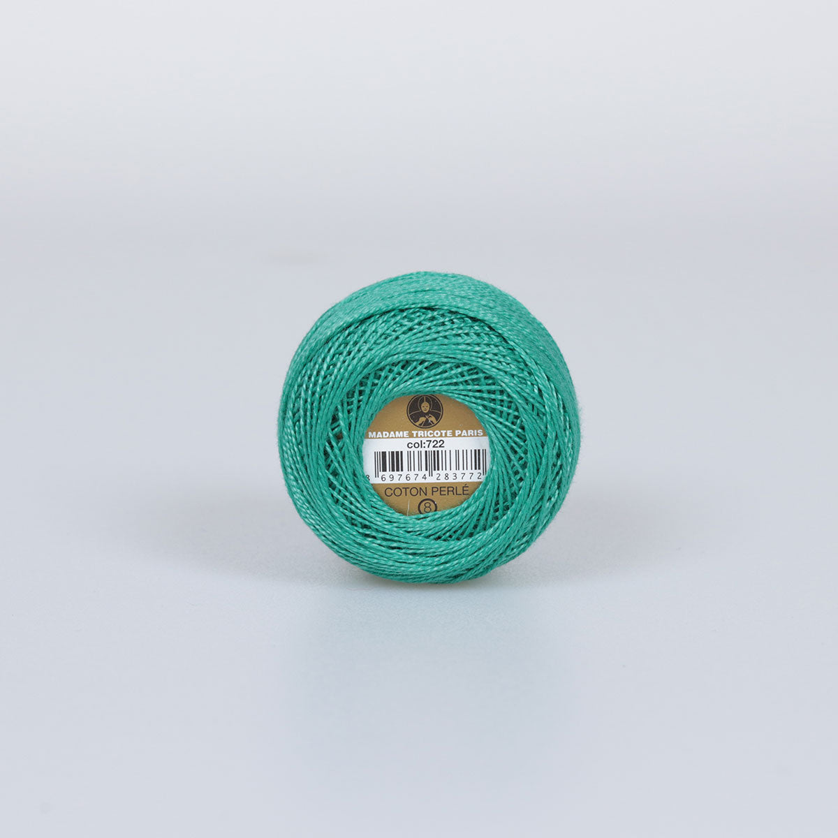 Madame Tricote Paris Hand Knitting Cotton Yarn Green (10 x 10g Pack)