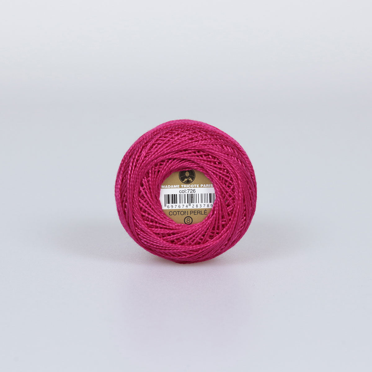 Madame Tricote Paris Hand Knitting Cotton Yarn Pink (10 x 10g Pack)