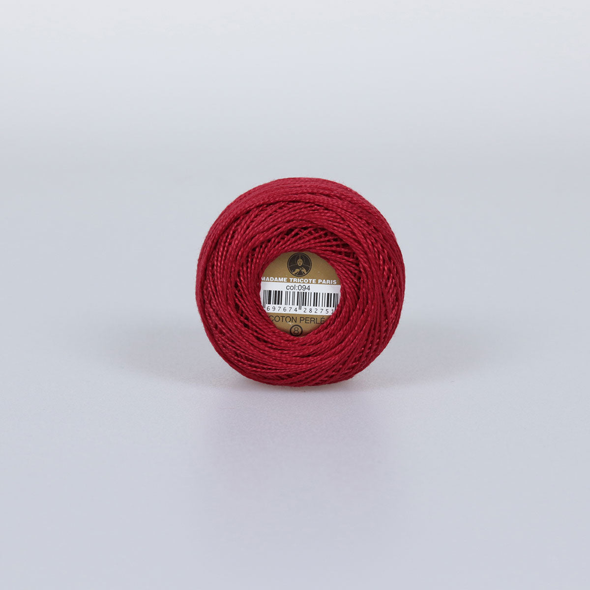 Madame Tricote Paris Hand Knitting Cotton Yarn Red (10 x 10g Pack)