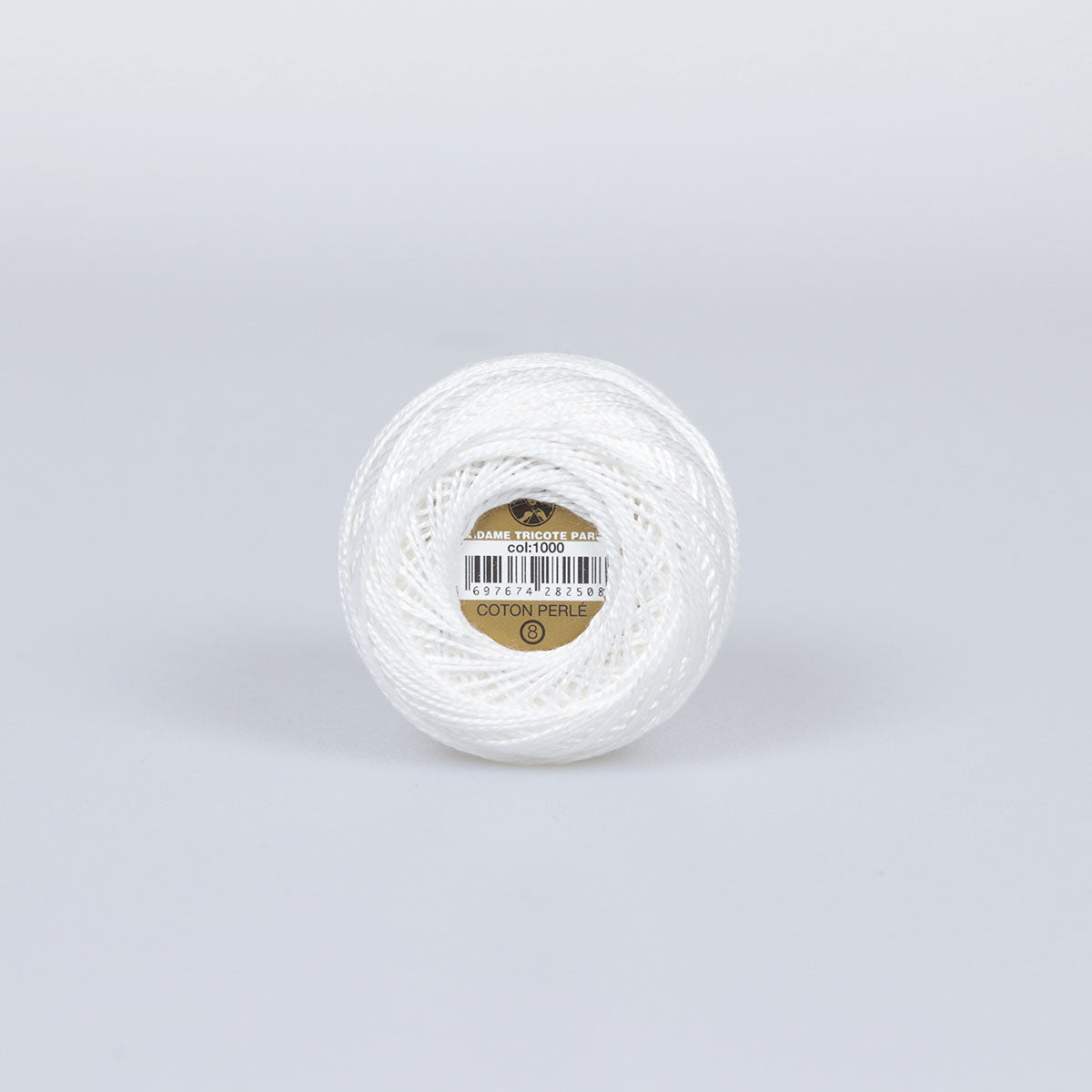 Madame Tricote Paris Hand Knitting Cotton Yarn White (10 x 10g Pack)