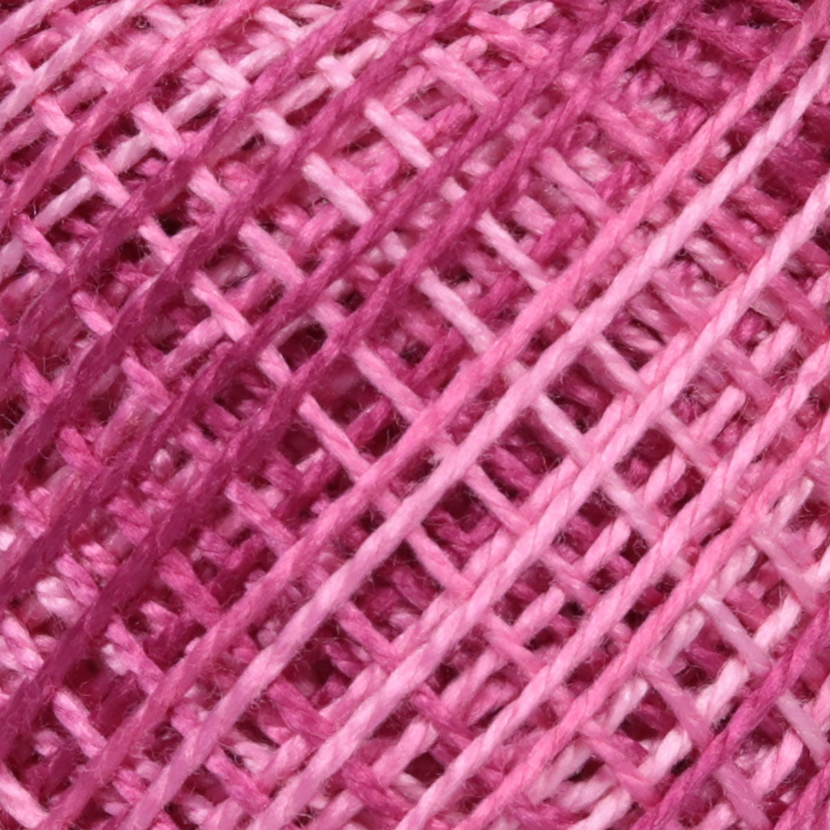 Madame Tricote Paris Hand Knitting Cotton Yarn Pink (10 x 10g Pack)