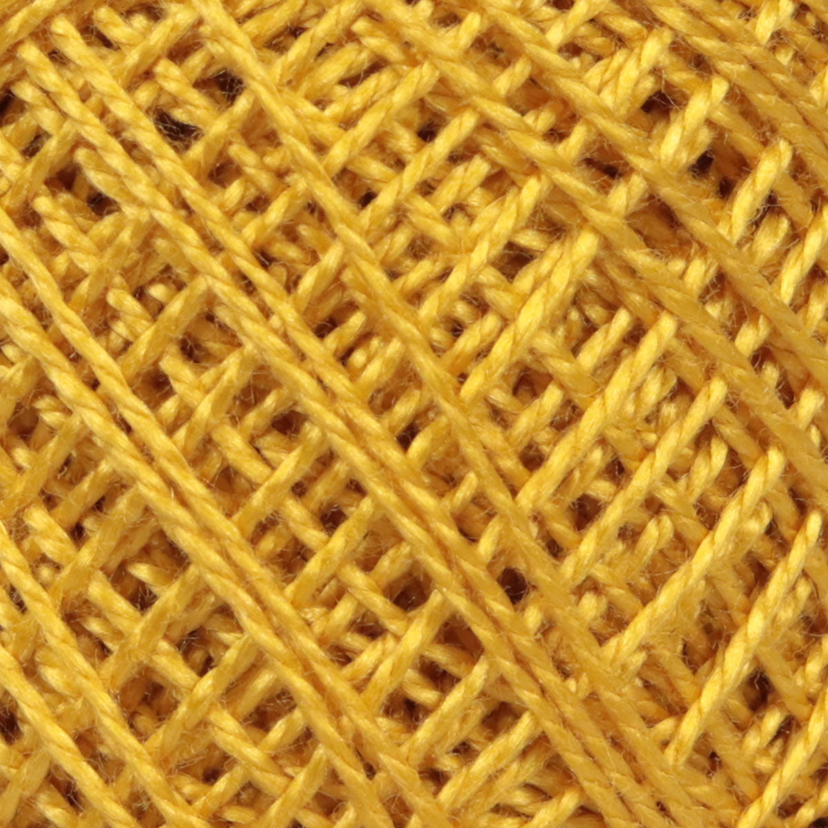 Madame Tricote Paris Hand Knitting Cotton Yarn Yellow (10 x 10g Pack)