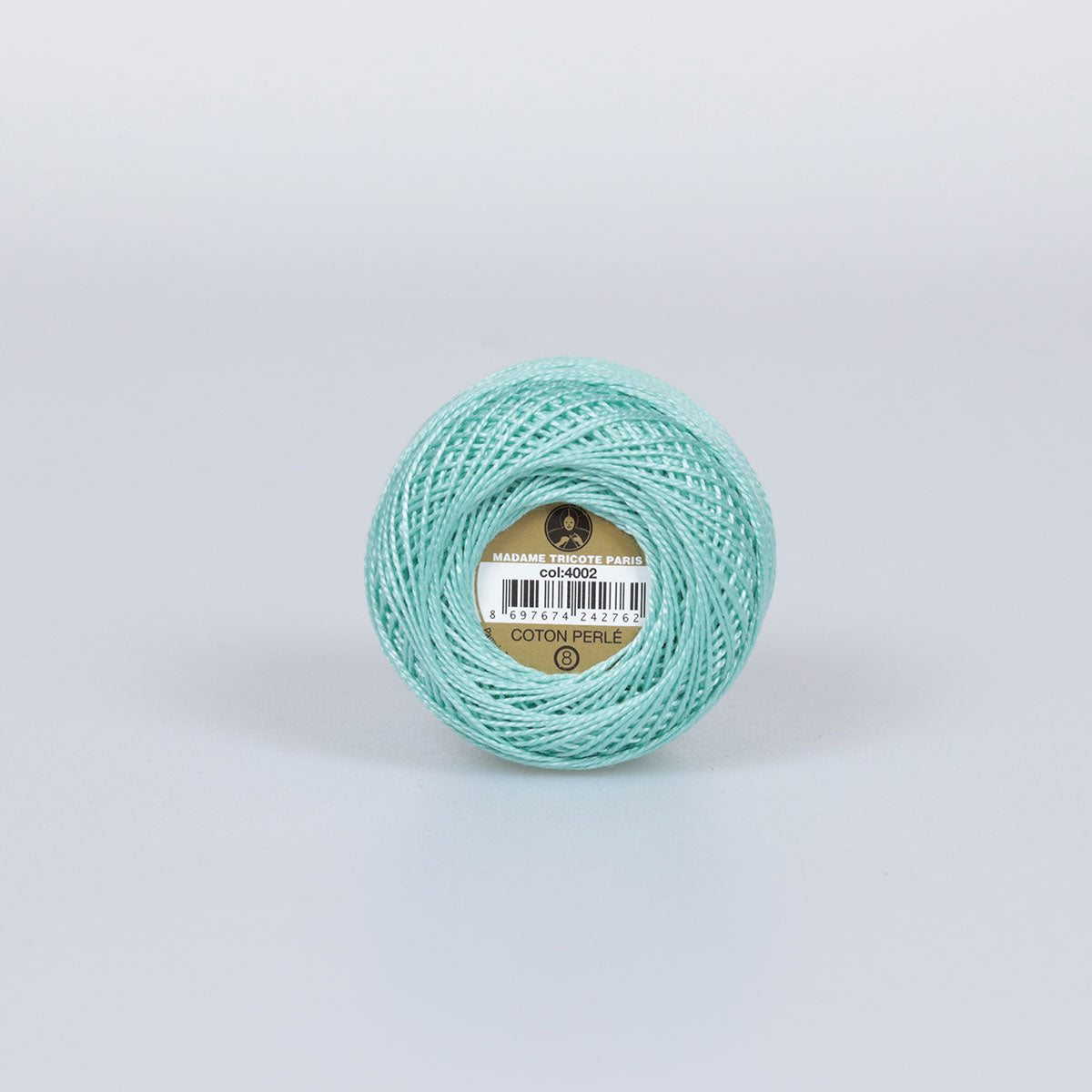 Madame Tricote Paris Hand Knitting Cotton Yarn Green (10 x 10g Pack)