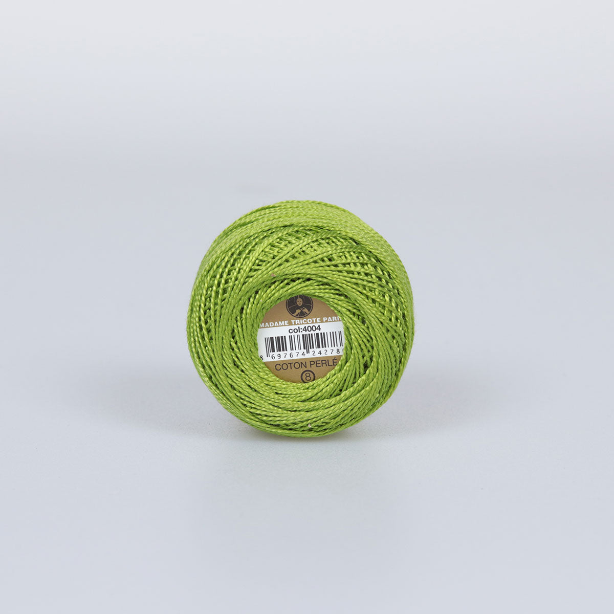 Madame Tricote Paris Hand Knitting Cotton Yarn Green (10 x 10g Pack)