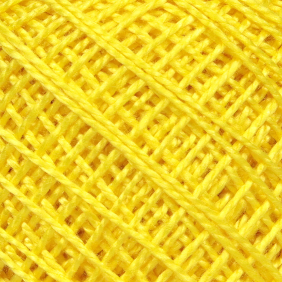 Madame Tricote Paris Hand Knitting Cotton Yarn Yellow (10 x 10g Pack)