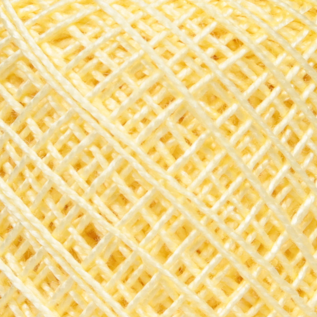 Madame Tricote Paris Hand Knitting Cotton Yarn Yellow (10 x 10g Pack)