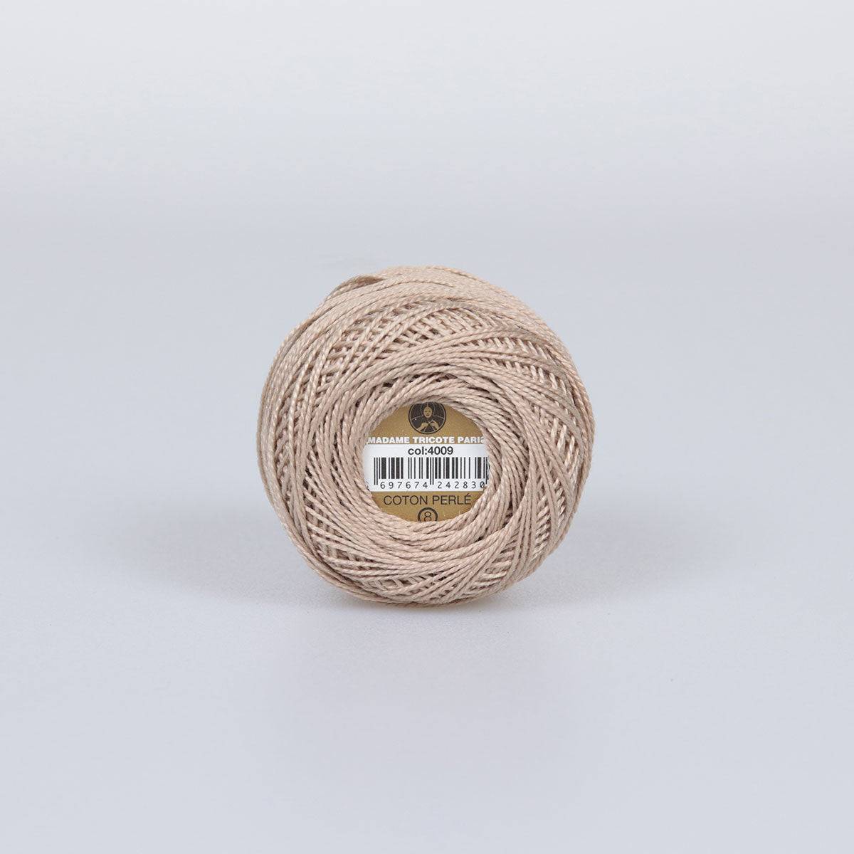 Madame Tricote Paris Hand Knitting Cotton Yarn Brown (10 x 10g Pack)