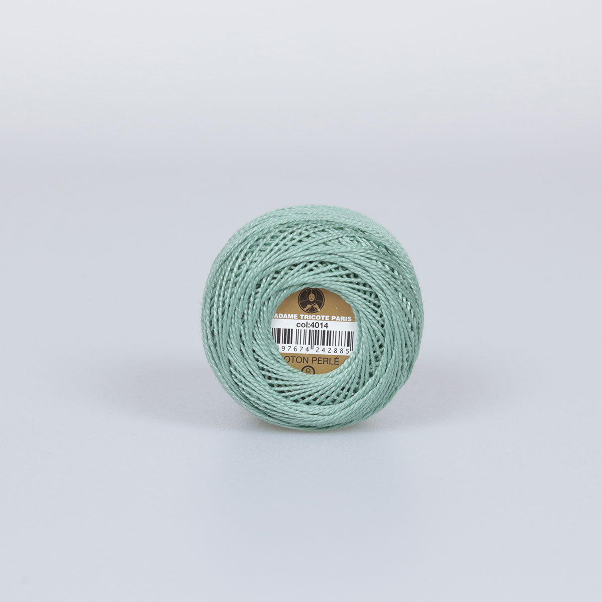 Madame Tricote Paris Hand Knitting Cotton Yarn Green (10 x 10g Pack)