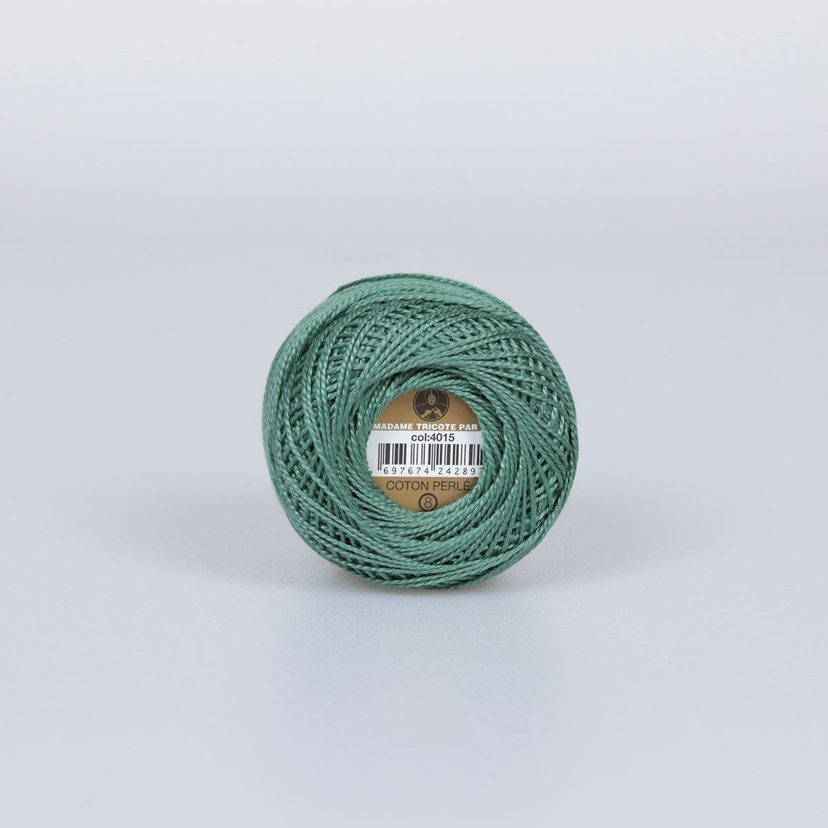 Madame Tricote Paris Hand Knitting Cotton Yarn Green (10 x 10g Pack)