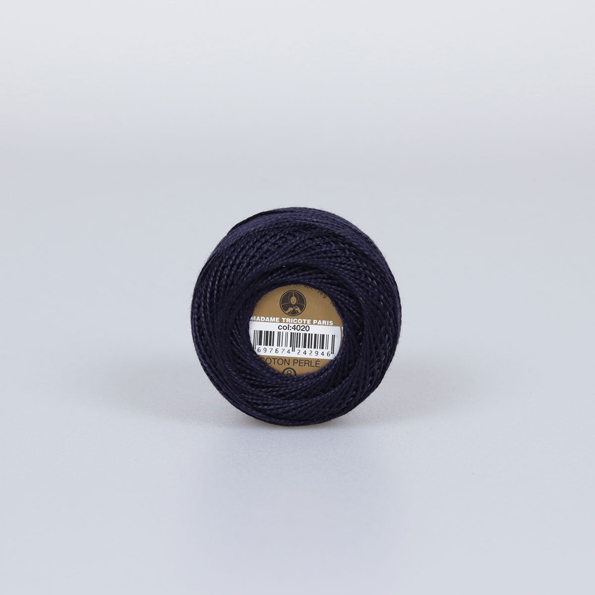 Madame Tricote Paris Hand Knitting Cotton Yarn Blue (10 x 10g Pack)