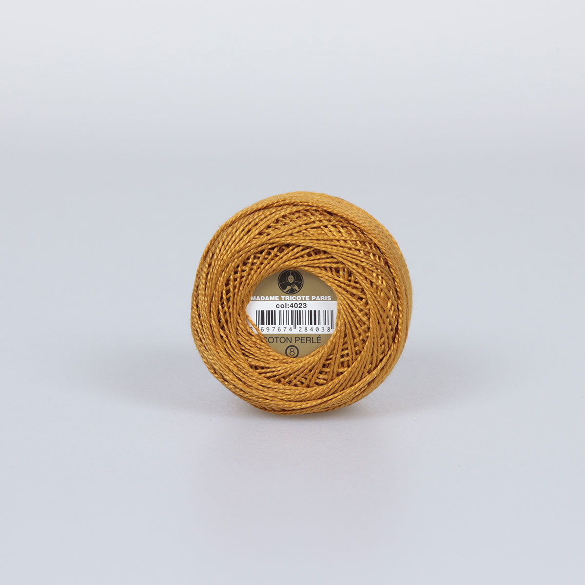 Madame Tricote Paris Hand Knitting Cotton Yarn Brown (10 x 10g Pack)