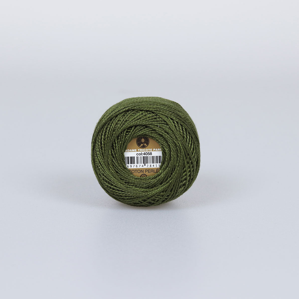 Madame Tricote Paris Hand Knitting Cotton Yarn Green (10 x 10g Pack)