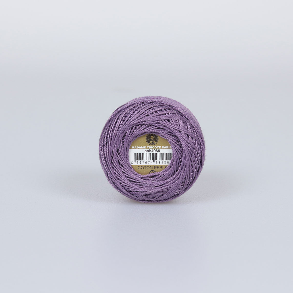 Madame Tricote Paris Hand Knitting Cotton Yarn Purple (10 x 10g Pack)