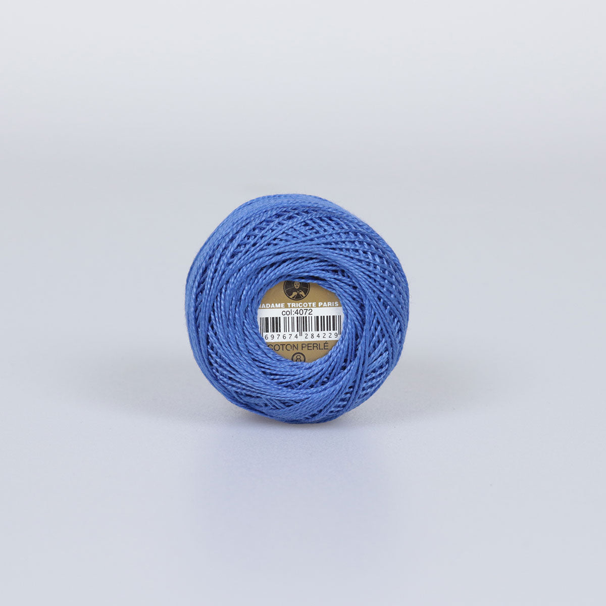 Madame Tricote Paris Hand Knitting Cotton Yarn Blue (10 x 10g Pack)