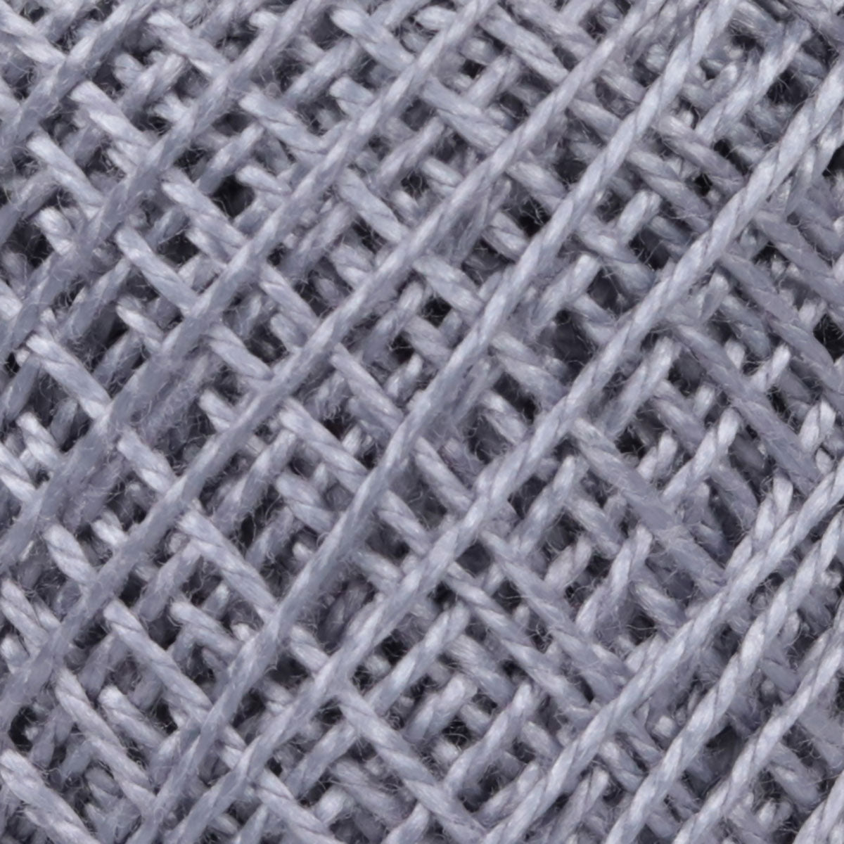 Madame Tricote Paris Hand Knitting Cotton Yarn Grey (10 x 10g Pack)