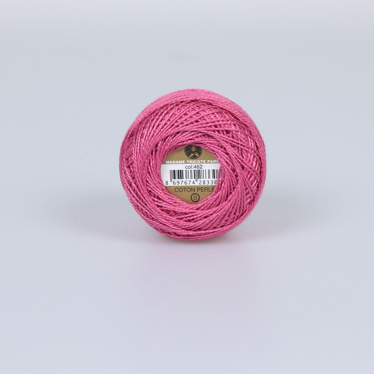 Madame Tricote Paris Hand Knitting Cotton Yarn Pink (10 x 10g Pack)