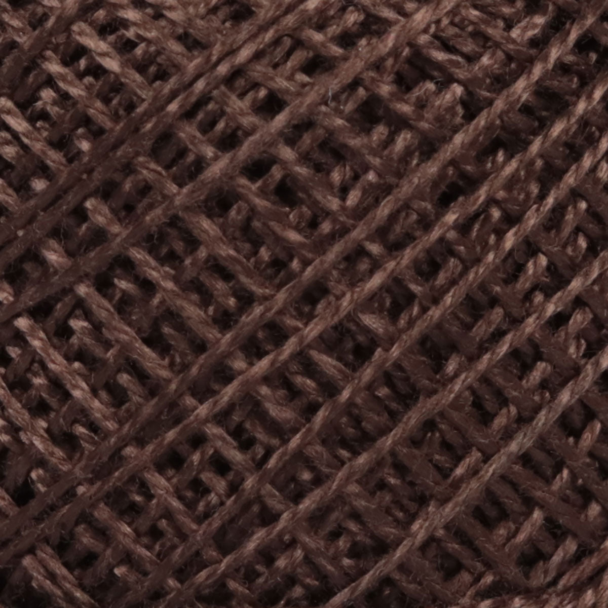 Madame Tricote Paris Hand Knitting Cotton Yarn Brown (10 x 10g Pack)