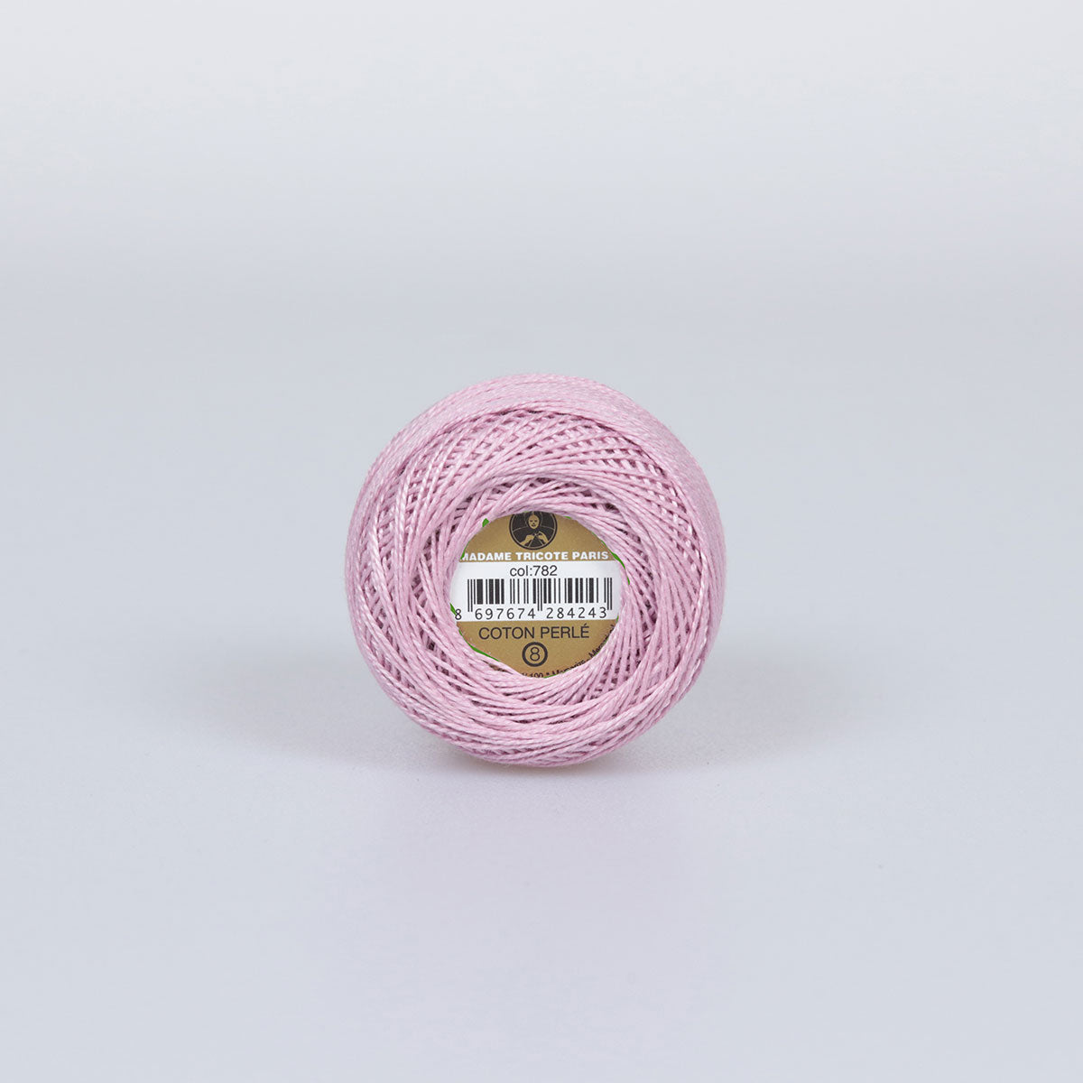 Madame Tricote Paris Hand Knitting Cotton Yarn Purple (10 x 10g Pack)