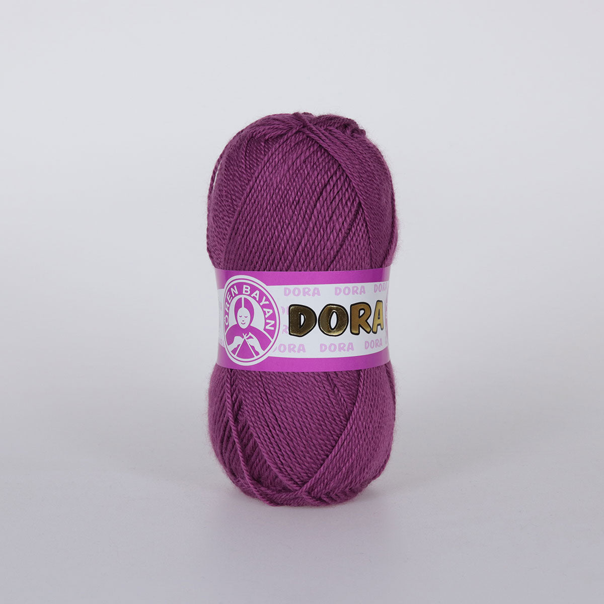 Dora Hand Knitting Yarn Purple - Kristal Wool