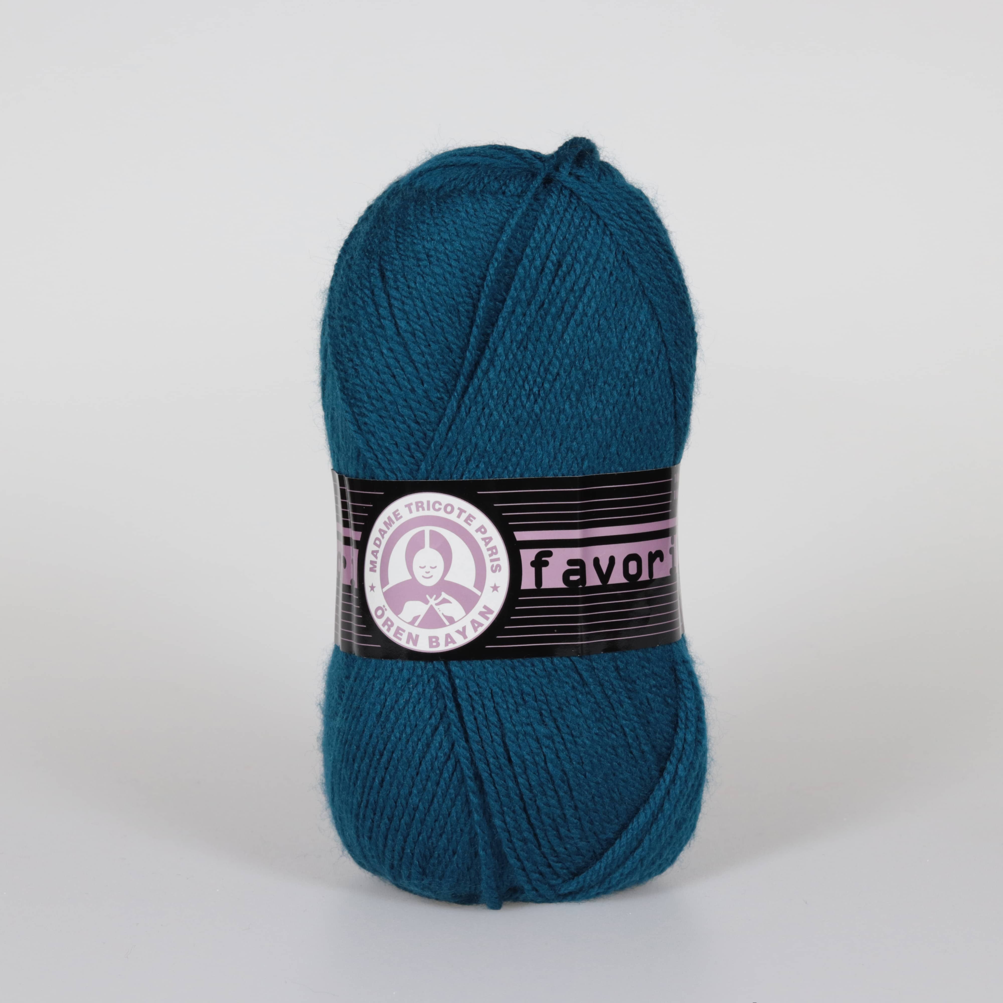 Favori Hand Knitting Yarn Soft Blue - Kristal Wool