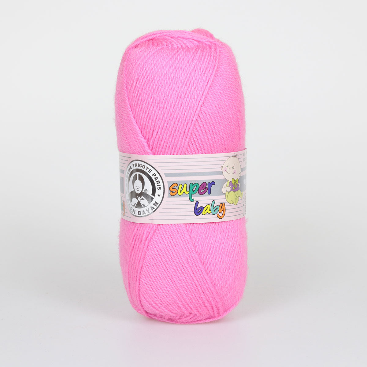 Super Baby Hand Knitting Yarn Dark Pink - Kristal Wool